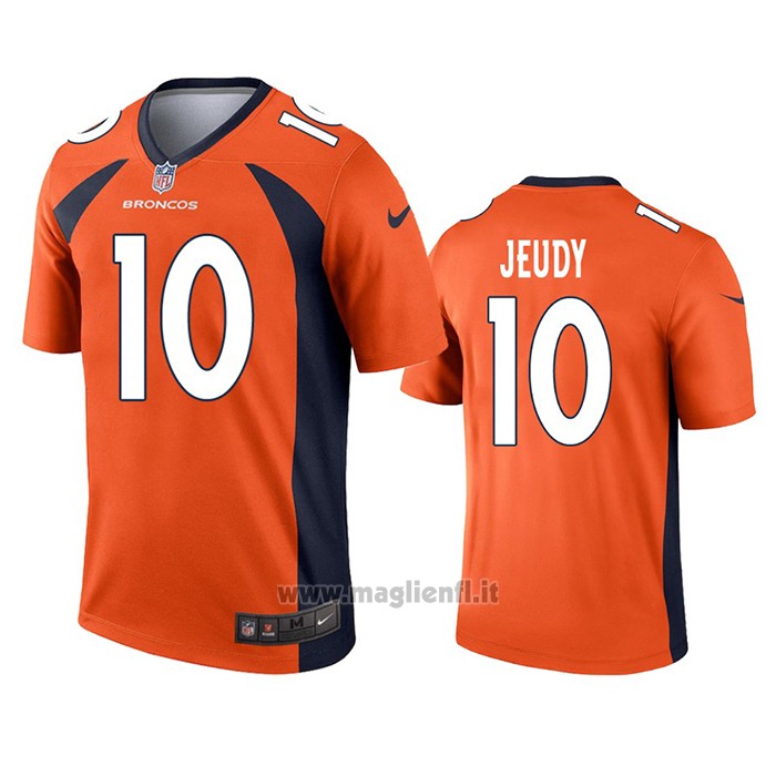 Maglia NFL Legend Denver Broncos Jerry Jeudy Arancione